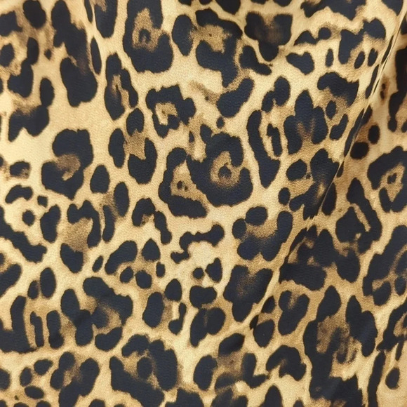Style Rack Dress. Leopard Print. NWT. Medium. Open Back. - Picture 2 of 9